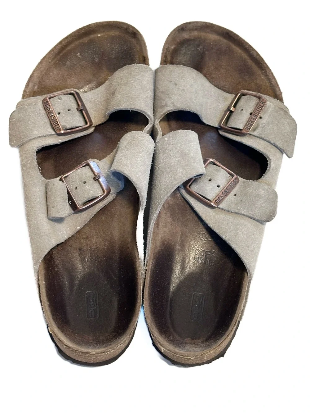 Birkenstock Arizona Soft Suede Double Strap Sandals